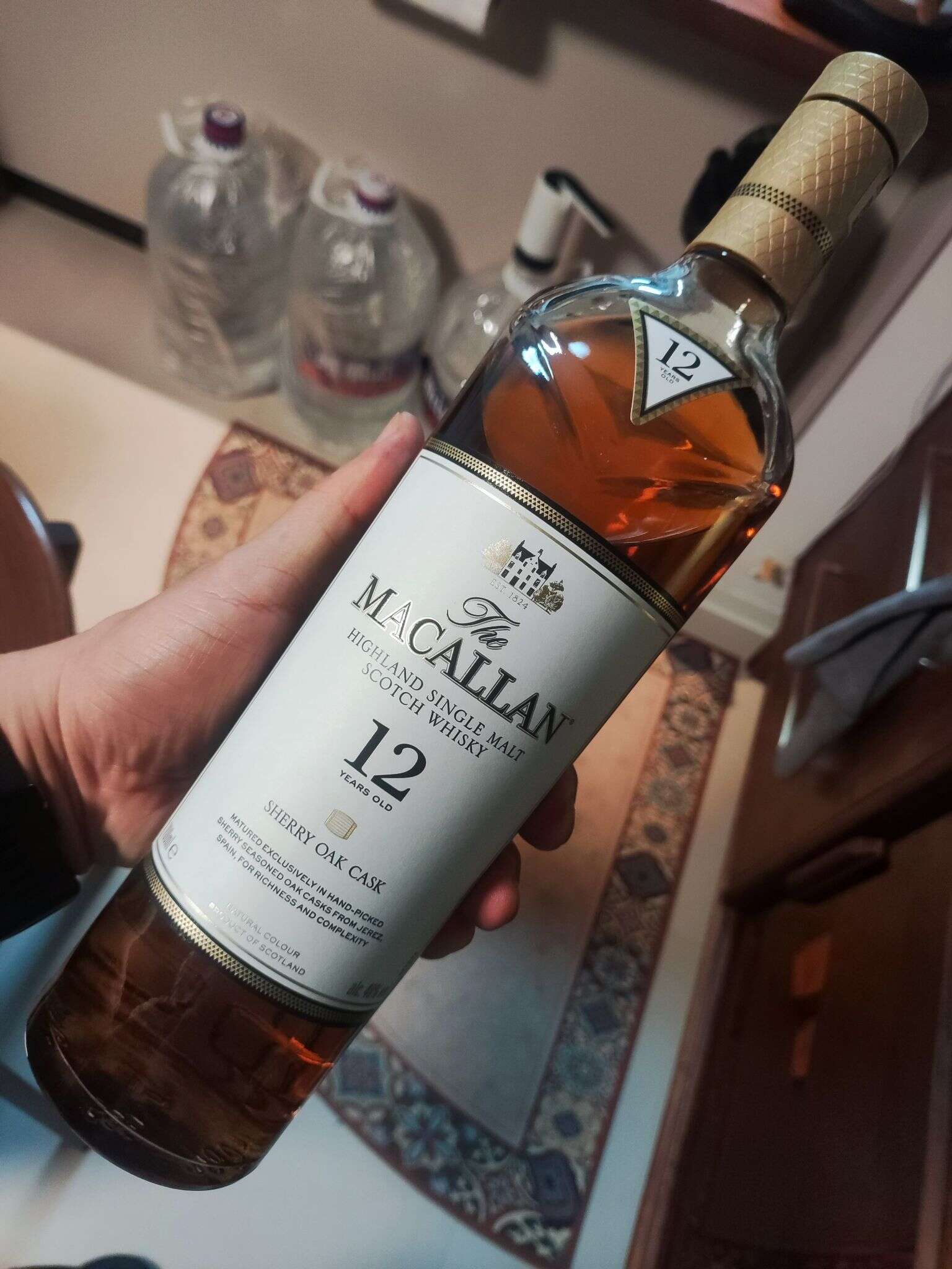 Macallan 12yo Sherry Oak cask 20240727 230256